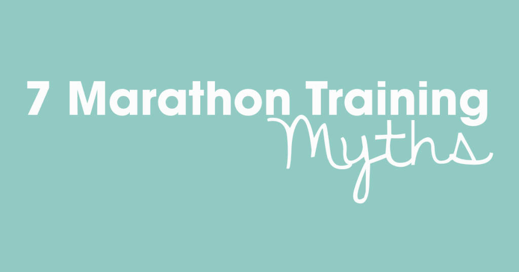 7 marathon training myths