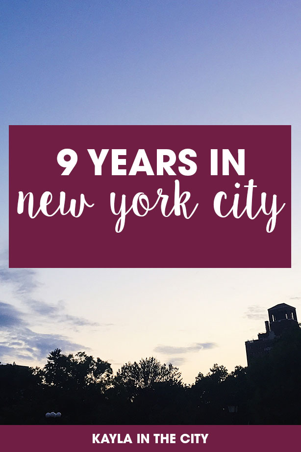 reflections on 9 years in new york | new yorker | new york native