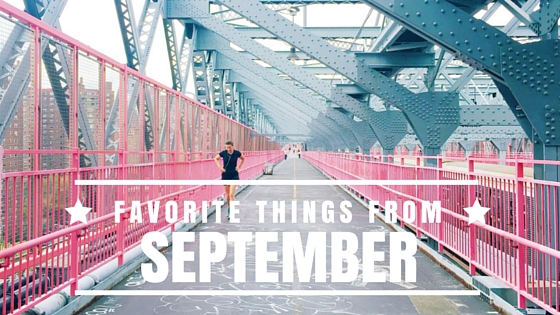 september favorites