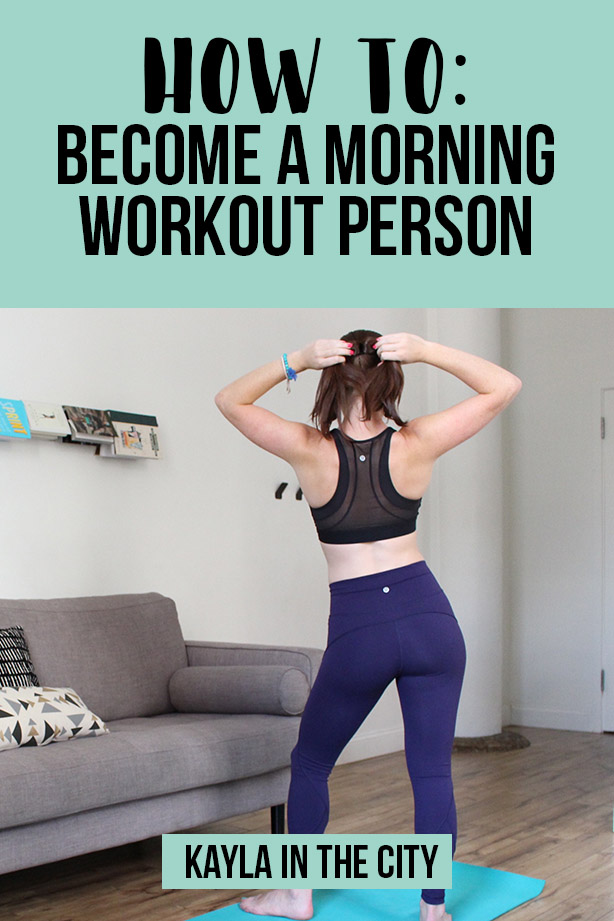 how to wake up early to workout, how to become a morning workout person, early morning workout