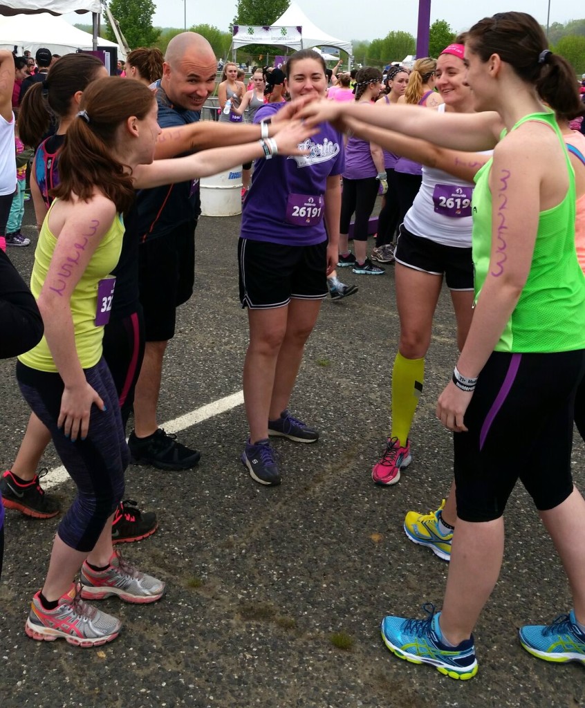 mudderella team