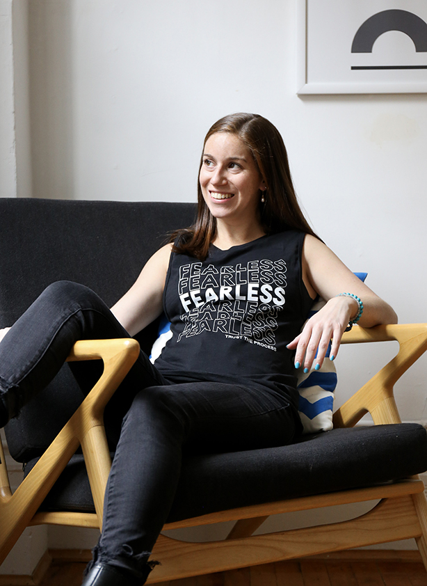 fearless muscle tank top