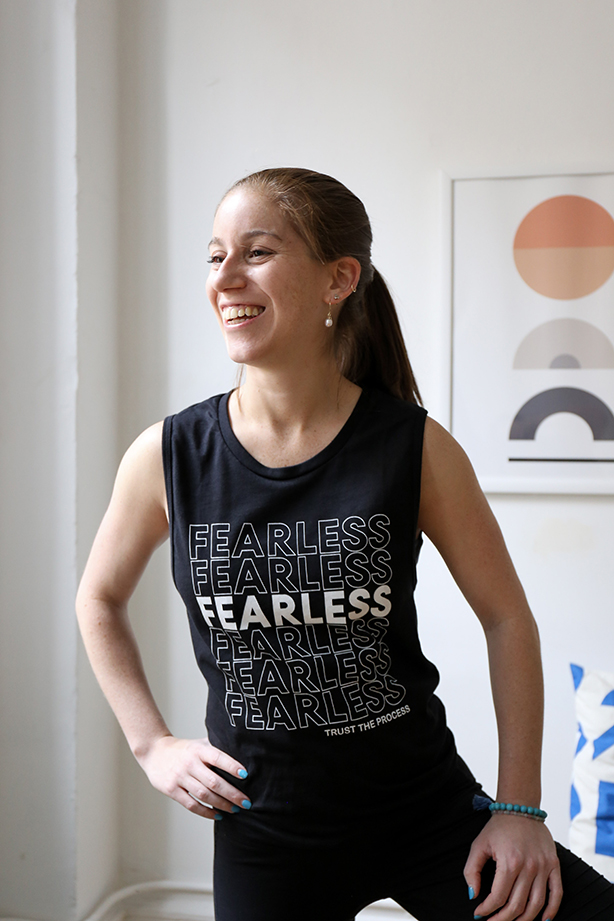 fearless muscle tank top