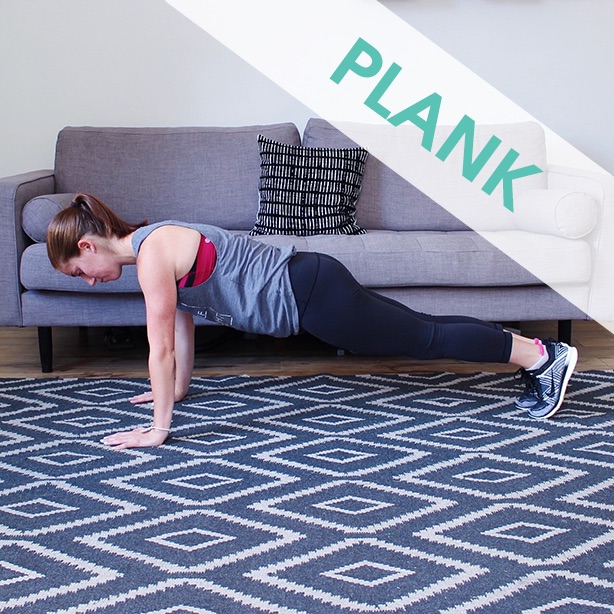 correct plank form