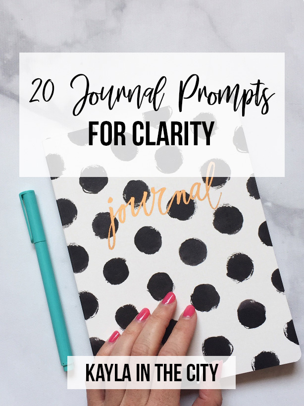 how to start journaling for clarity (+20 journal prompts to get you started!)