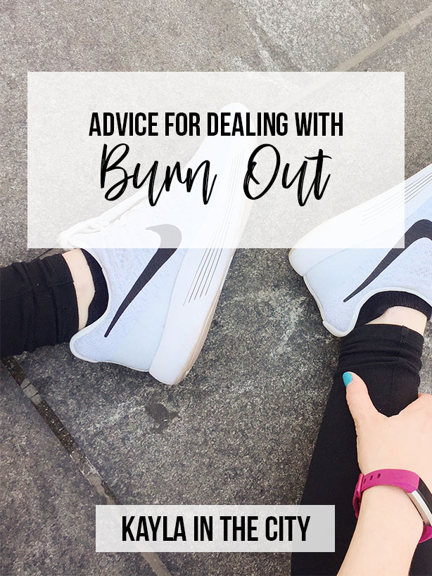 dealing with burn out