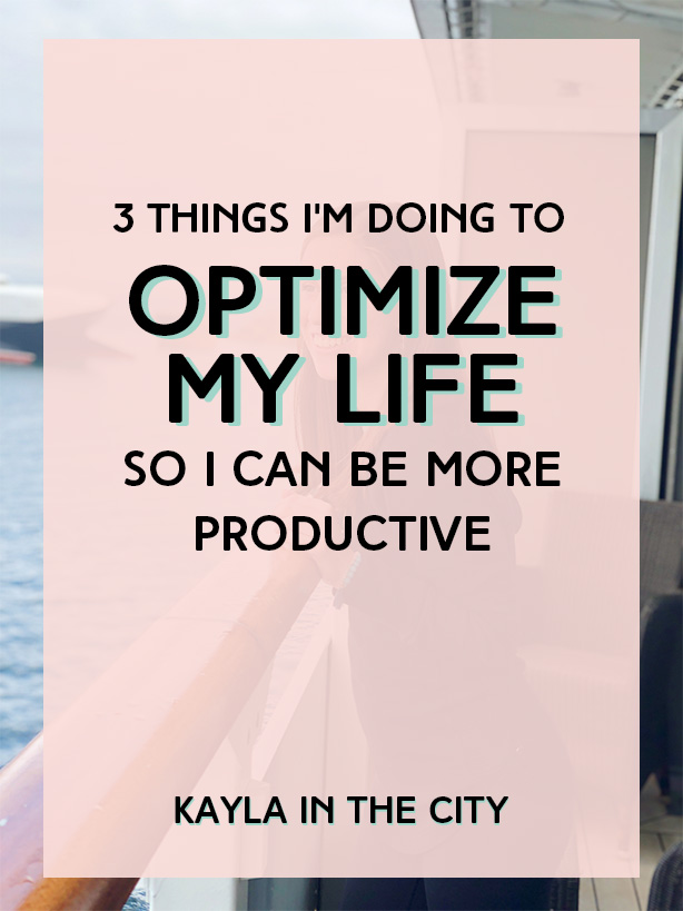 optimize your life