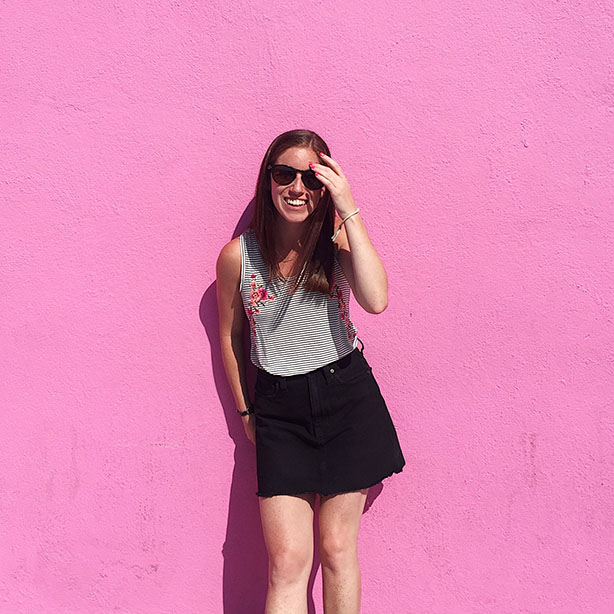 pink wall LA