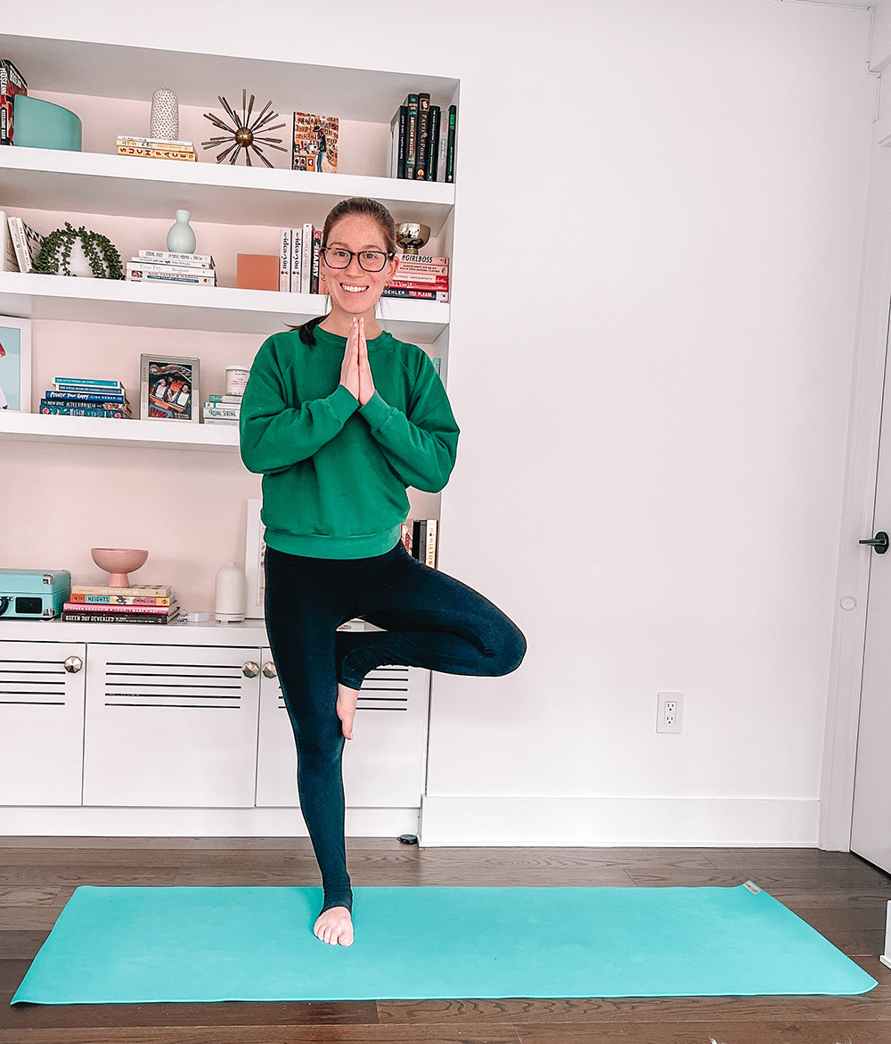 Premium Vector | Root chakra yoga poses young woman practicing yoga pose