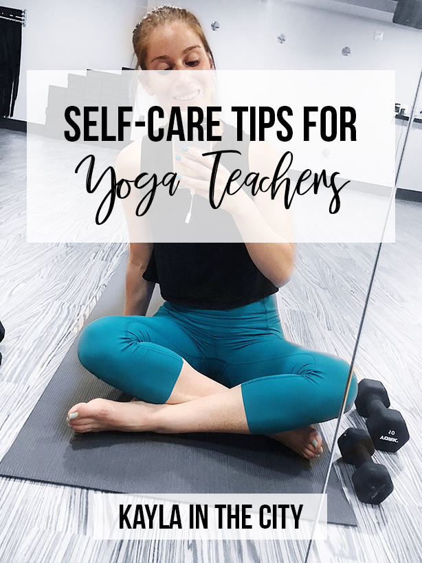 self-care yoga teachers