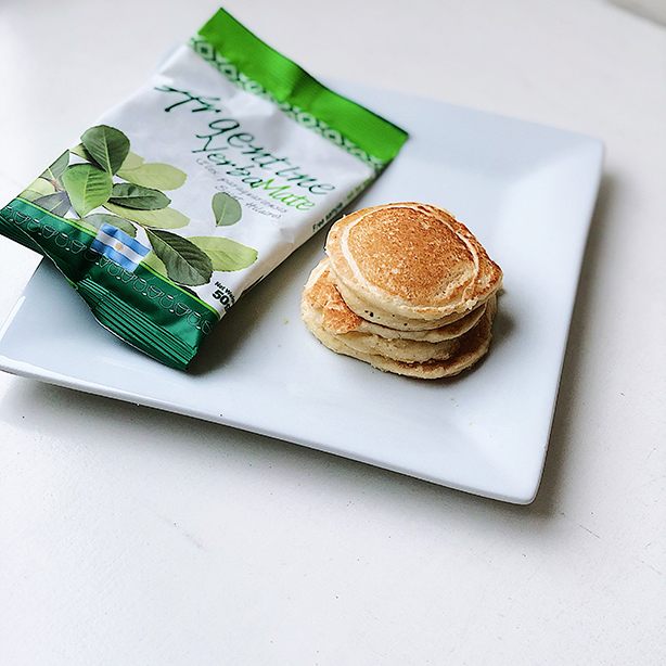 Yerba Mate Tea Infused Pancakes