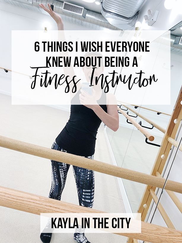 things i wish everyone knew about being a fitness instructor