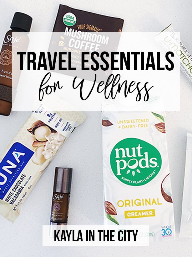 wellness travel essentials