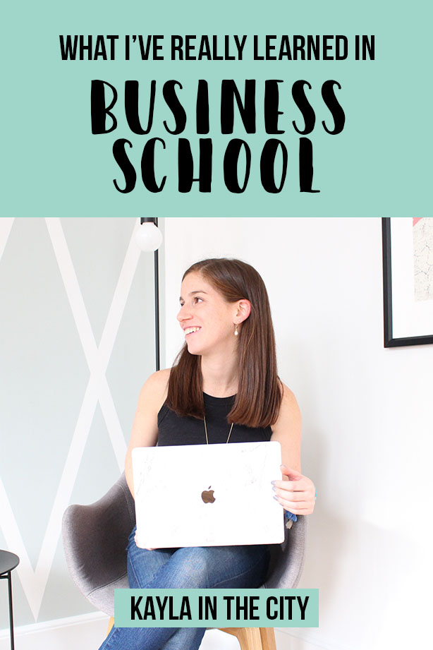 what I've learned in business school