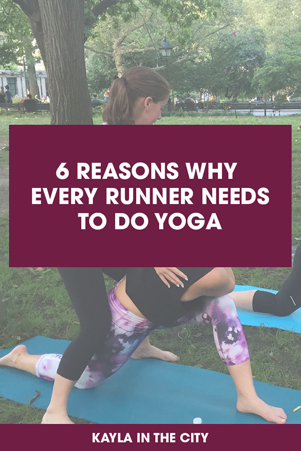 Why every runner needs to do yoga. besides how awesome pigeon pose feels.