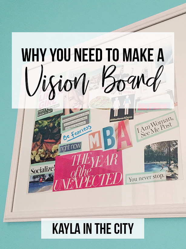 Why You Need To Make a Vision Board (even if you’re not crafty!)